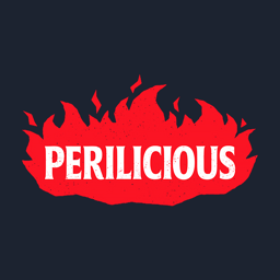 Perilicious logo.